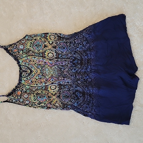 NWT Victoria Secret romper with adjustable straps, pockets & elastic waist - Picture 1 of 6